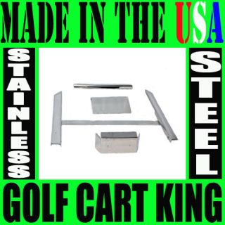 Club Car Golf Cart Stainless Steel Accessories Kit