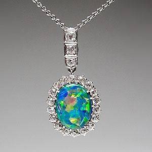 opal necklace in Vintage & Antique Jewelry