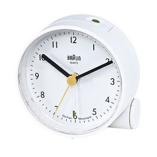 Braun Alarm Clock AB5 White by Dieter Rams NIB