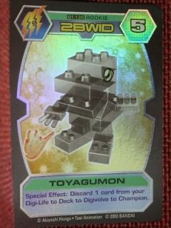 Bandai Digimon D Tector Series 4 Holographic Trading Card Game 