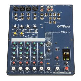 Yamaha MG82CX Compact Audio Mixer with Compression and Digital FX