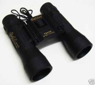Galileo® 12x32 Compact Binoculars, Birding & Travel