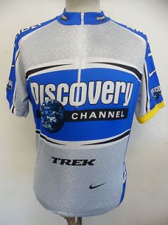 VTG TREK NIKE DISCOVERY CHANNEL CYCLING JERSEY L HH772