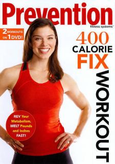 PREVENTION 400 CALORIE FIX WORKOUT DVD   NEW SEALED (exercise and 