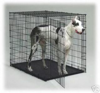 54 XL GIANT Rottweiler Dog Crate Kennel with Pan