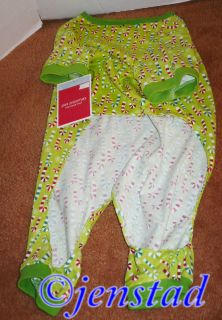 PET DOGGIE CANDY CANE PAJAMA PJs FOR DOGS ONLY LARGE L 25 50LBS, 16 