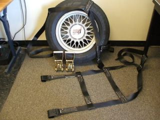 DEMCO Basket Straps 2 Ratchets Wheel Tie Tow Dolly BK