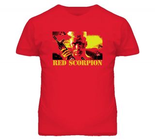 Red Scorpion Dolph Lundgren T Shirt