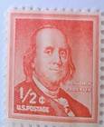 1920 Benjamin Franklin 1 Cent deep Green profile used