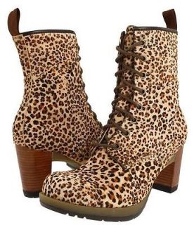 Dr. Martens Womens Darcie MINI LEOPARD Boots Sizes; 8,9 $270