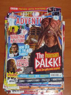 DOCTOR DR WHO ADVENTURE MAGAZINES (1)   BACK ISSUES   LOADS AVAILABLE