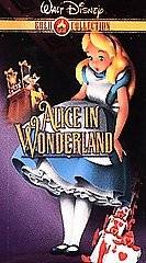 Alice in Wonderland (Disney), Very Good VHS, Kathryn Beaumont, Ed Wynn 