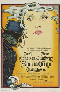 CHINATOWN Movie POSTER 27x40 Argentine Roman Polanski Jack Nicholson 