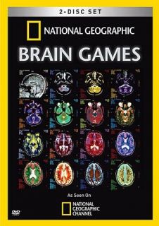 National Geographic Brain Games DVD, 2011, 2 Disc Set