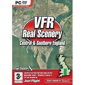 VFR Real Scenery Vol 2 Central and Southern England (PC DVD) NEW