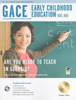 GACE Early Childhood Education 001,002 by Research and Education 