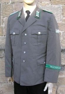DDR EAST GERMAN ARMY BORDER GUARDS OFFICER JACKET