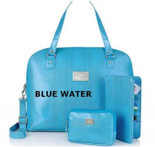 Joy Mangano Madison Avenue Handbag with Travel Wallet and Clutch