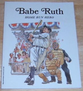 Babe Ruth, Home Run Hero by Keith Brandt (1986, Paperback)