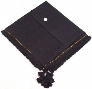 Arabia Black Scarf arabian arab shemagh wrap keffiyeh kafiya