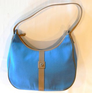 ECCO Medium Blue Denim Purse Handbag 13 x 8 x 4