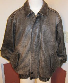 eddie bauer leather jacket in Mens Clothing