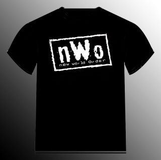 New World Order T Shirt All Sizes Colour and Print Colour Choice WWF 