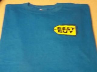BEST BUY Electronics Store Government Edu. Shirt XL New