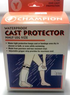 CHAMPION WATERPROOF CAST PROTECTOR HALF LEG SIZE