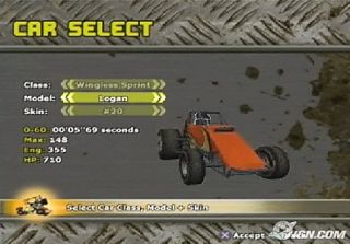 Sprint Cars 2 Showdown at Eldora Sony PlayStation 2, 2008