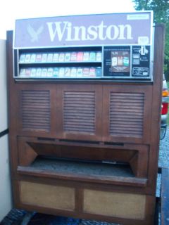 Smoke Shop Coin Operated Cigarette Vending Machine