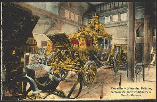 Versailles Seine et Oise France 1906 Charles Xs Coronation Coach