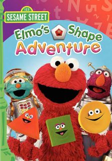 Sesame Street Elmos Shape Adventure DVD, 2011