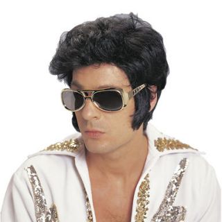 Deluxe Rock N Roll Elvis Presley Costume Accessory Wig