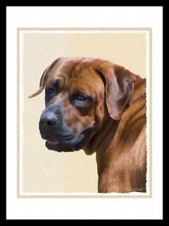 Tosa Inu Japanese Mastiff Blank Note Greeting Cards
