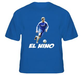 Fernando Torres El Nino Chelsea Soccer EPL Premier League T Shirt