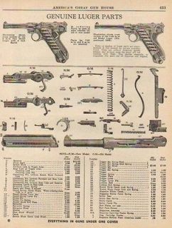 luger parts in Sporting Goods