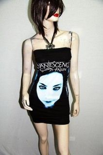 Evanescence Goth Metal Rock DIY Sexy Tube Tank Tunic Top Shirt
