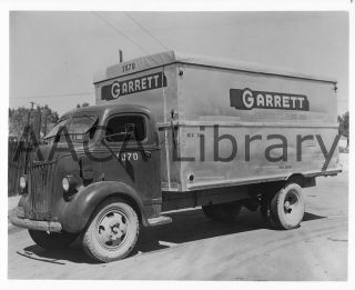 1941 Ford Van, Truck, Garrett Freight Lines, Factory Photo (Ref 