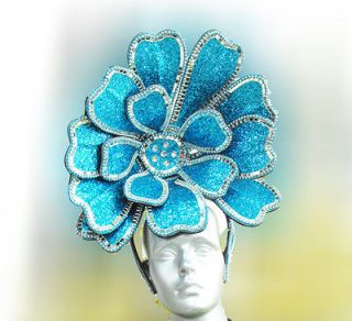 Da NeeNa BF Cabaret Vegas Showgirl Dancer Flower Headdress