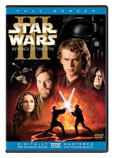 Star Wars Episode III Revenge of the Sith DVD, 2005, 2 Disc Set, Full 