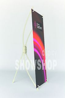   White Table X banner stand Advertising display exhibition show,Roll up