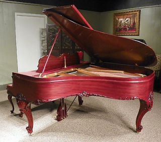   & Sons Baby Grand PLAYER PIANO Louis XV Carved   SEE & HEAR VIDEO