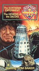 Doctor Who   The Sontaran Experiment The Genesis of the Daleks VHS 
