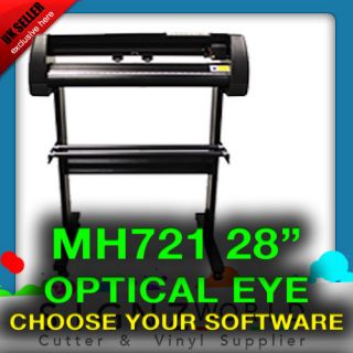   VINYL PLOTTER CUTTER, FAST DELIVERY OPTICAL EYE WITH STAND  28INCH