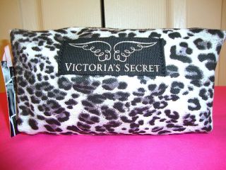   Secret SUPERMODEL ESSENTIALS Leopard Makeup Cosmetic bag Case Kit