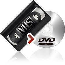 VHS VIDEO TAPE TRANSFER Copy TO DVD Service
