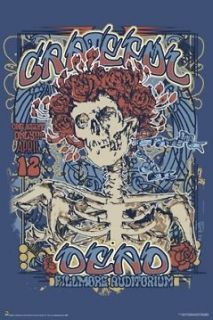 The Grateful Dead Fillmore Auditorium Poster