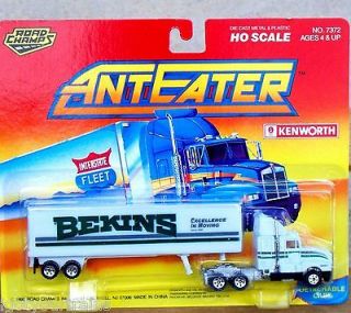 1992 Road Champs AntEater Bekins Moving Tractor Trailer Truck HO Train 