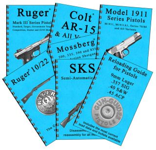 Gun Guides (3) RUGER COMPLETE Guide Series   Easy Order Menu 